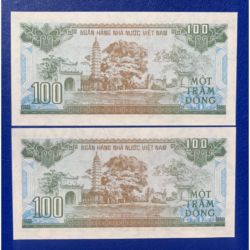 Tờ 100 đồng 1991 - sưu tầm