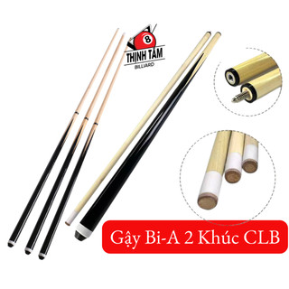 Cơ bida 2 khúc đài loan 145cm, cơ bi-a nhẹ 350gram dành cho clb