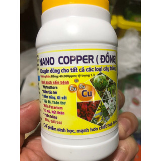 Nano Đồng Xịt phun hoa Lan, cây cảnh trị nấm mốc, vi khuẩn, thối, rụng lá cho Phong Lan và cây cảnh (100 ml)