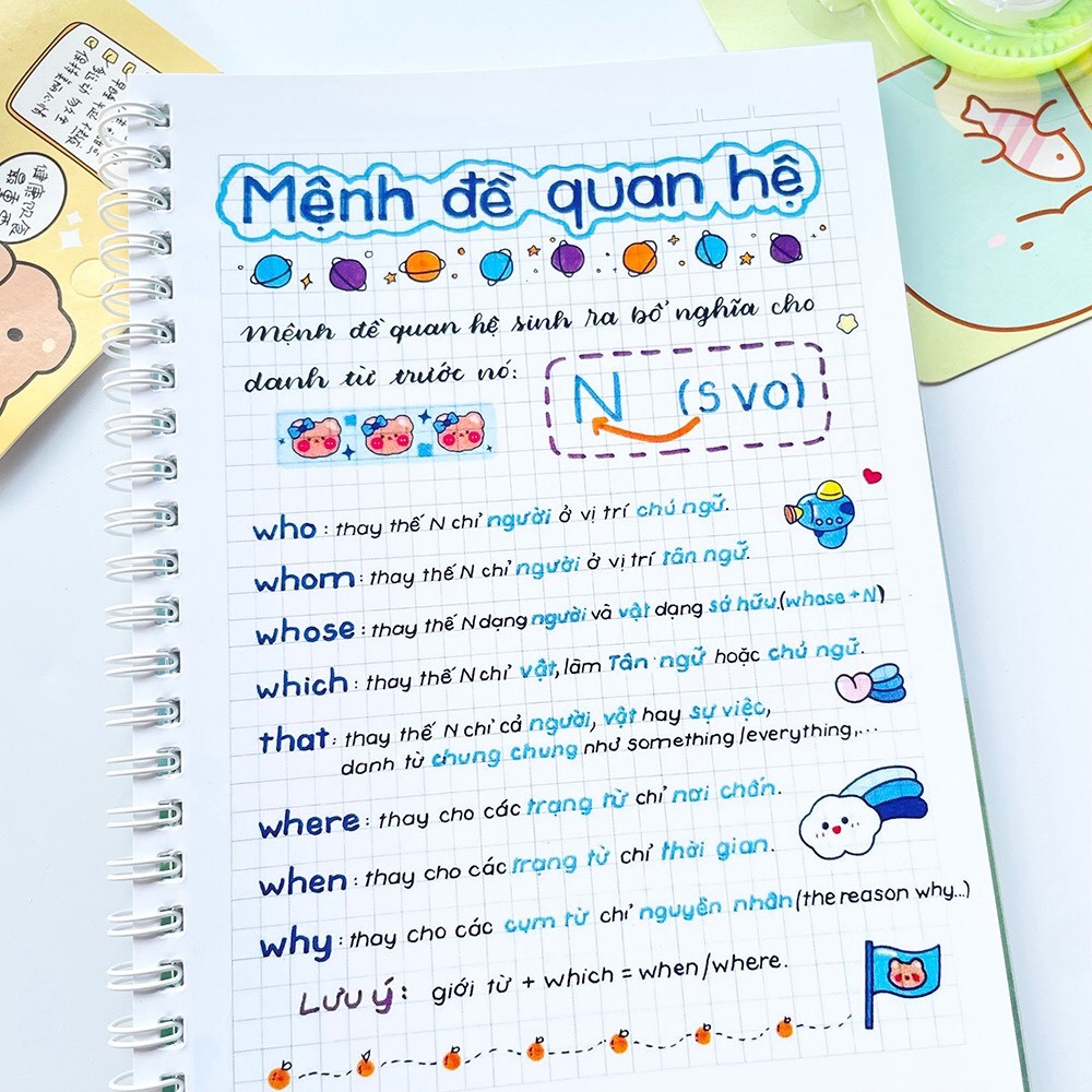 Sổ Tay Takenote Lớp 5: Toán + Tiếng Việt + Tiếng Anh