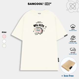  Áo Thun Local Brand Sancool Unisex Premium Cotton Radio Music Tee - SC024 