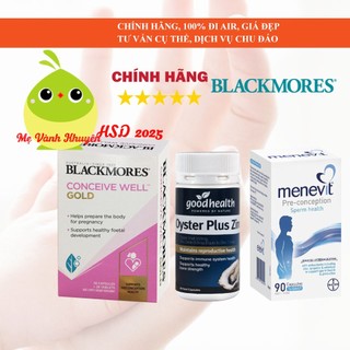 Tinh chất hàu, tăng thụ thai, bổ tinh trùng, bổ trứng Úc (56v/30v/90v)