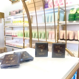 Phấn kẻ chân mày skinfood choco eyebrow powder cake 4g