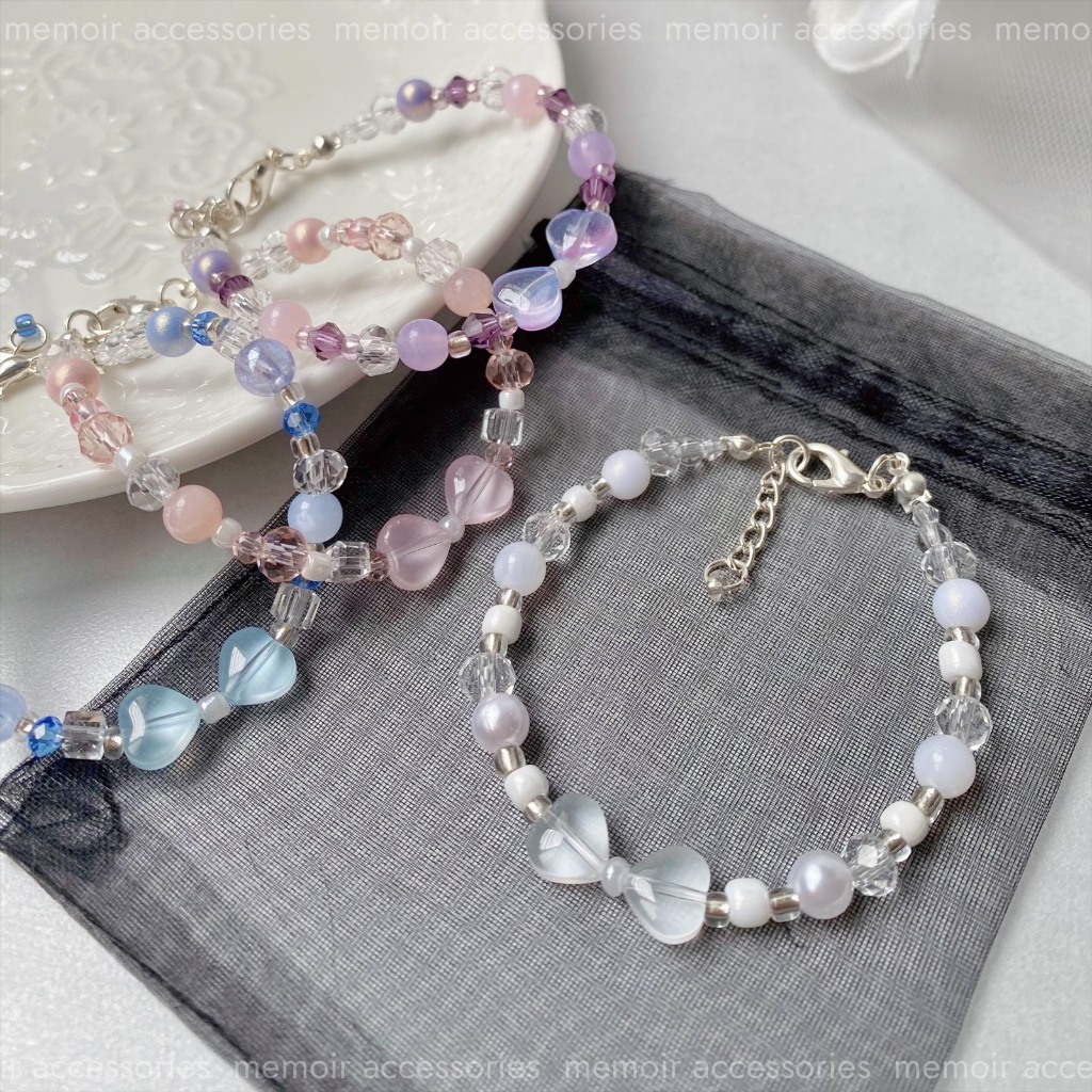 Bow / Vòng tay tim nơ xinh xắn - Memoir Accessories