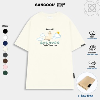  Áo Thun Local Brand Sancool Unisex Premium Cotton Cừu Bebe Vô Tri - SC010 