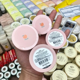 Phấn phủ dạng bột kiềm dầu skinfood peach cotton powder 15g, 5g