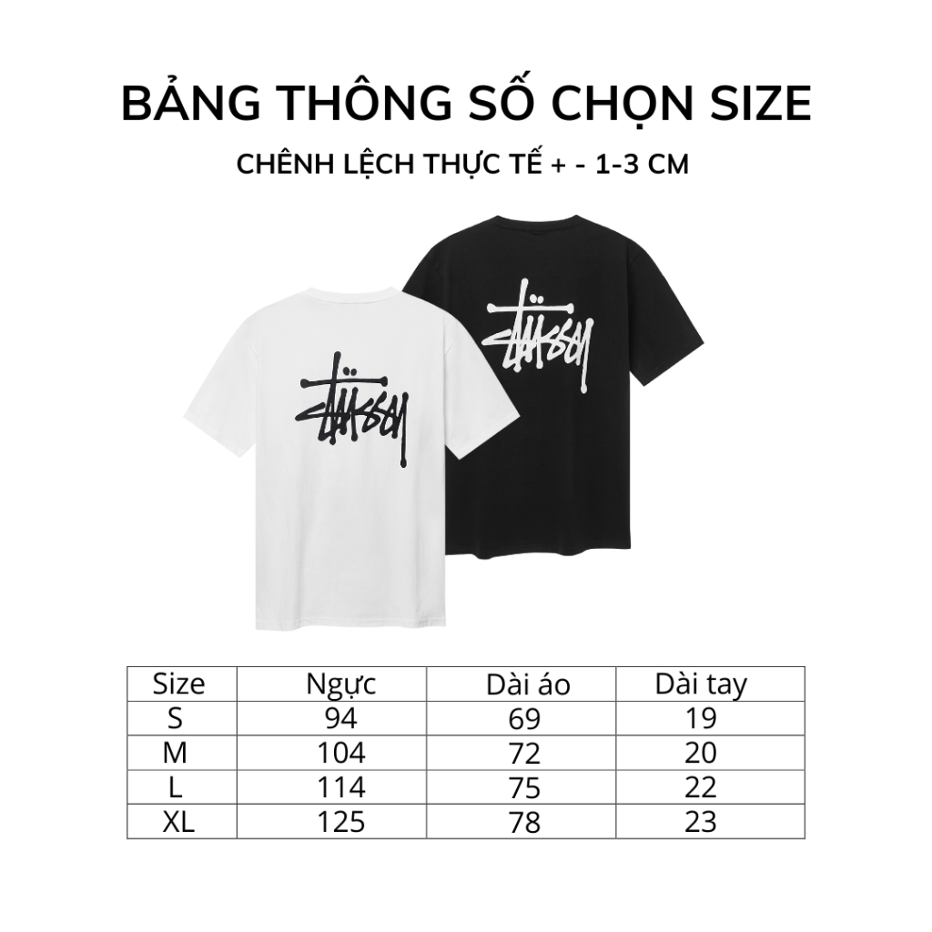 Áo thun Stussy World Tour phối màu mới unisex - CÓ SẴN