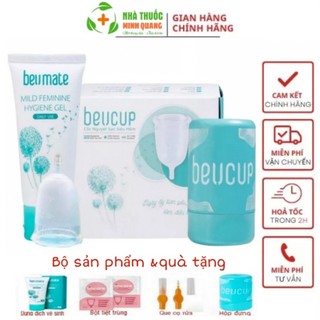 Cốc nguyệt san Beucup, Cốc nguyệt san BeuCup siêu mềm, Silicone Y tế Wacker- Đức đạt chuẩn FDA Hoa Kỳ