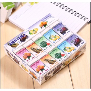 Hộp 30 cục gôm trái cây