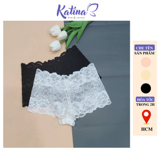  KTQ22 Quần Lót Ren Đùi KATINA BRA Chất Ren Co Dãn Đáy Kháng Khuẩn Sexy Dành Cho Nữ 