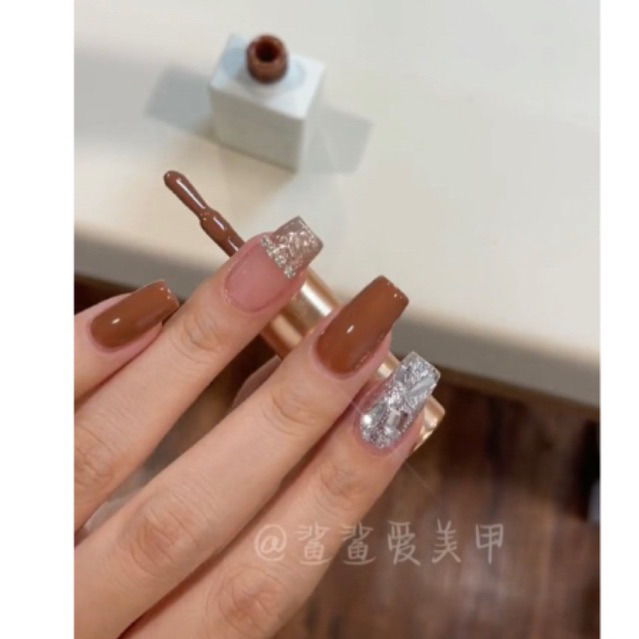 Sơn gel lẻ màu nâu cam 089