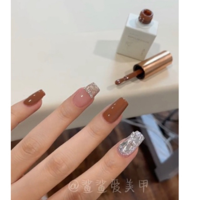 Sơn gel lẻ màu nâu cam 089