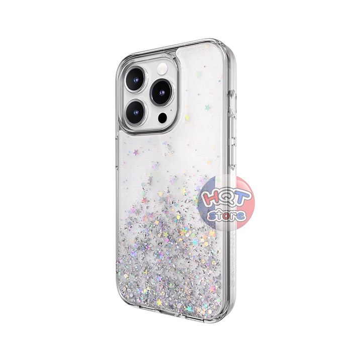 Ốp lưng kim tuyến 3D SwitchEasy Starfield IP 15 Pro Max / 15 Pro