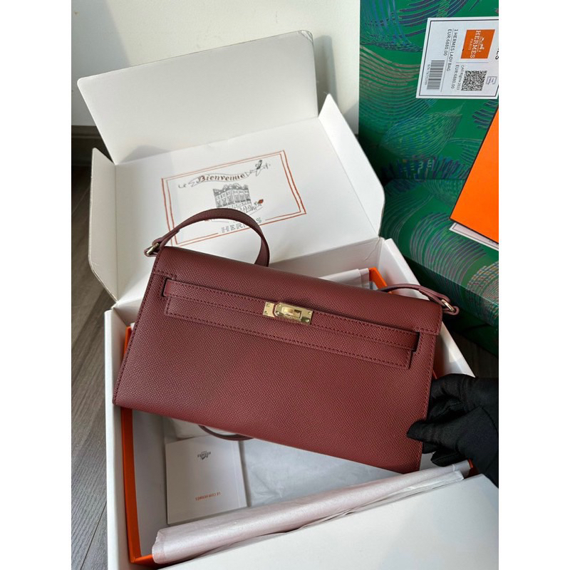 Túi chữ H dáng ngang size 27 bản hai dây chuẩn đẹp