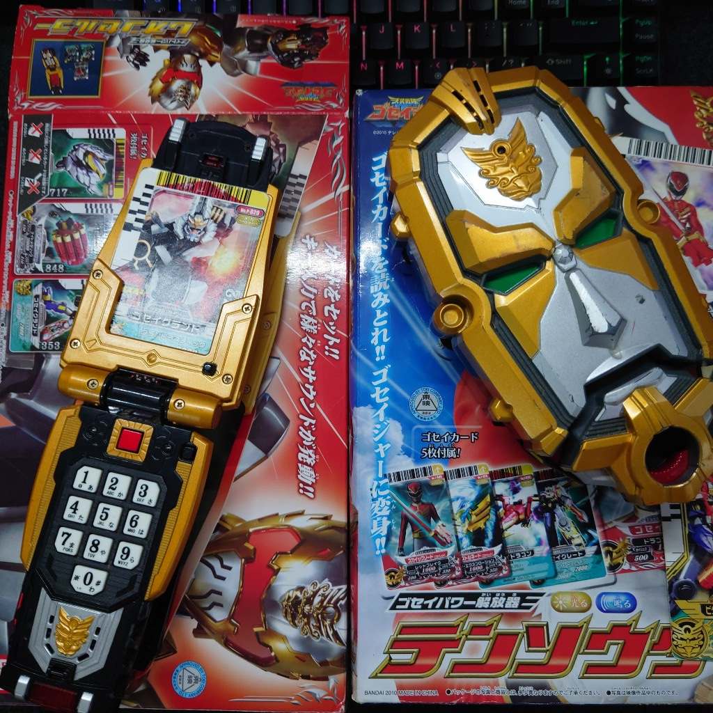 Goseiger 2010 | Đồ Chơi Siêu Nhân Tensou Sentai Goseiger Vũ Khí, Change, Biến Thân | Bandai