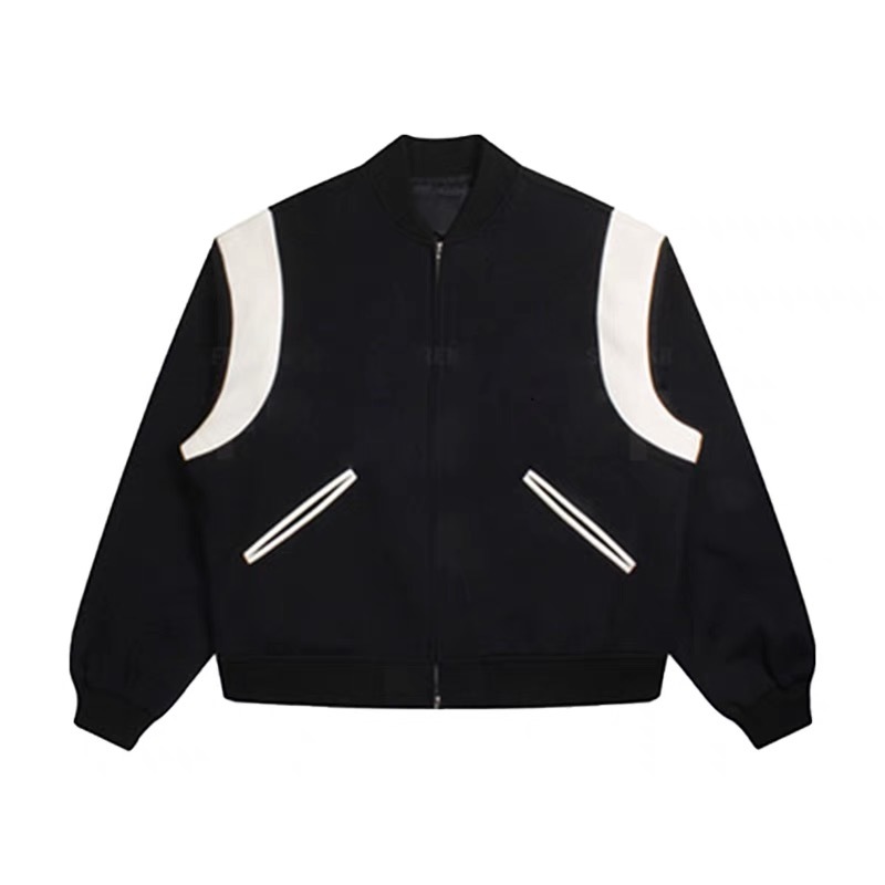 Áo khoác bomber phối vai TG01
