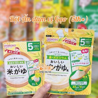 Bột ăn dặm Wakodo vị gạo - 7 gói