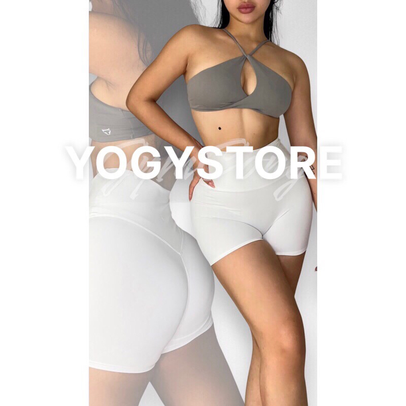 Quần tập thể thao gym yoga Tomtiger chất vải thun poly dày dặn cao cấp.