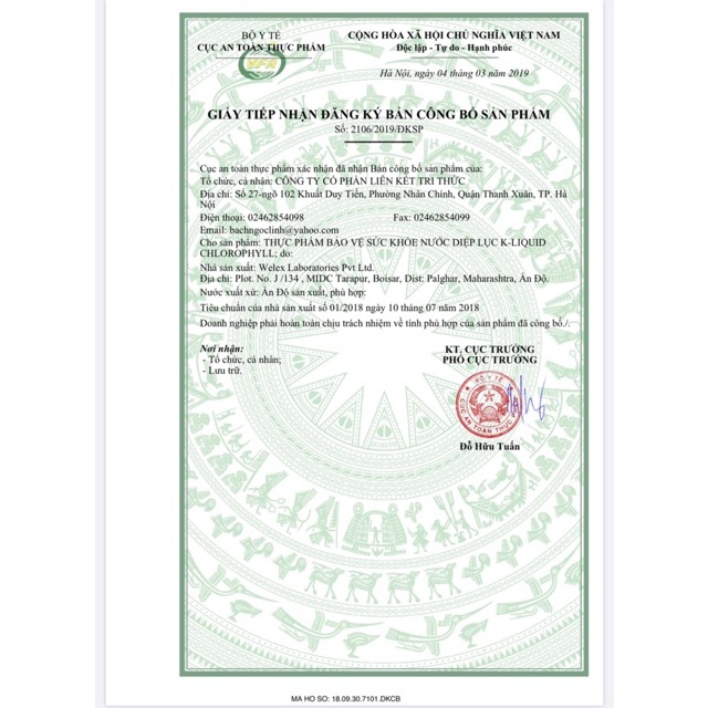 Nước diệp lục Swisse chlorophyll Dâu/ Bạc Hà 500ml ]