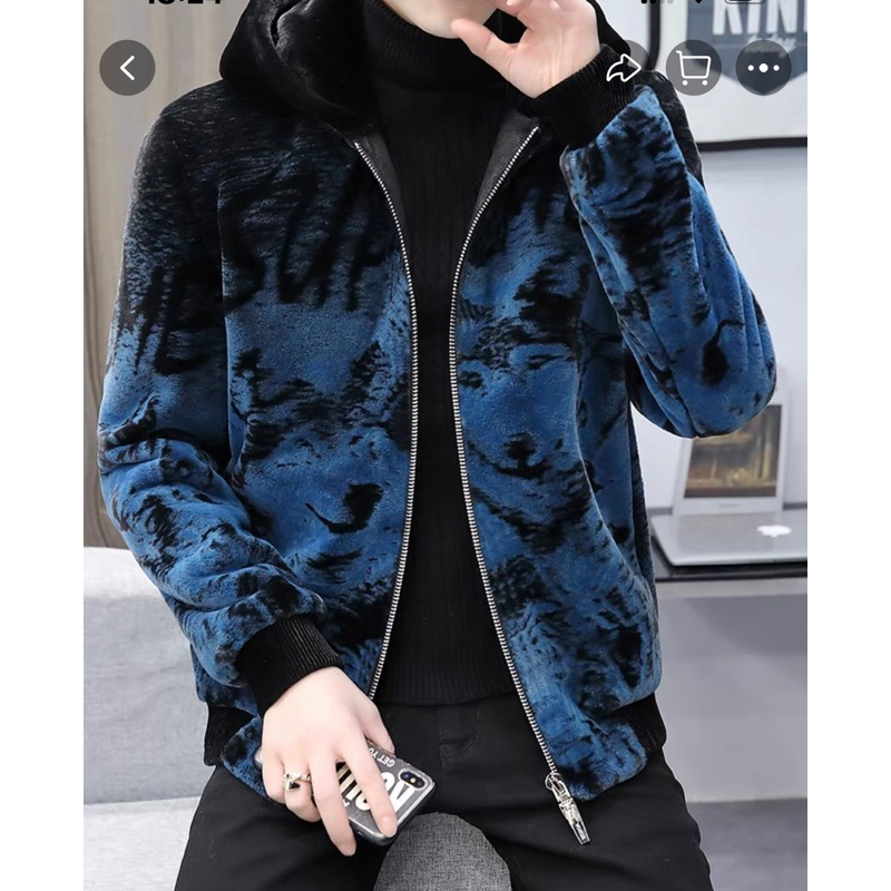 Áo khoác lông nam