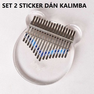 Set 2 Sticker Dán Đàn Kalimba