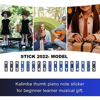 Set 2 Sticker Dán Đàn Kalimba
