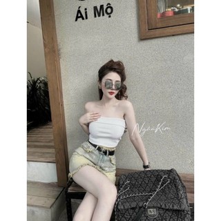 Áo ống trơn