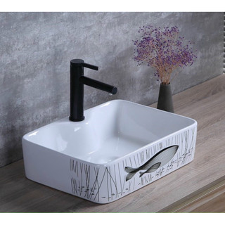 CHẬU LAVABO HÌNH CÁ ĐẶT BÀN