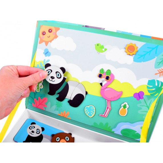 Bộ xếp hình từ tính động vật hàng khuyến mãi Huggies