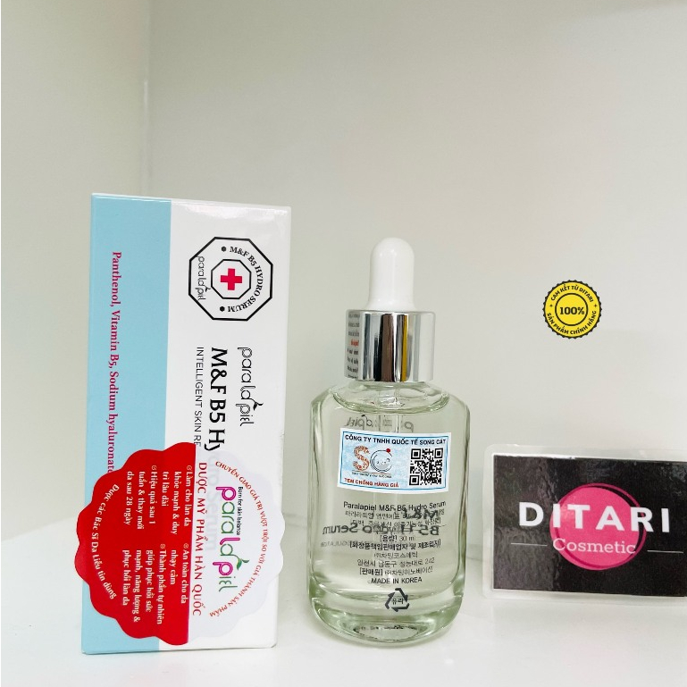Tinh Chất Serum B5 Dưỡng Ẩm Làm Dịu Và Phục Hồi Da Treatment PARALAPIEL M&F B5 Hydro Serum