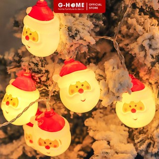 Đèn led dây treo trang trí noel ghome mẫu mã đa dạng, độc đáo, trang trí nhà cửa, cửa hàng, quán cafe 	led22 m4