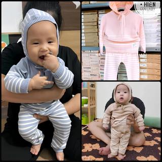 [Lullaby/Chính Hãng]Bộ quần áo len Lullaby bé gái