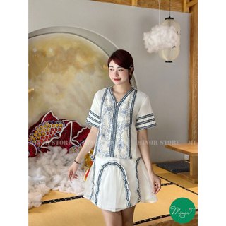 ÁO PHỐI HOA CÚC XANH [MINOR FIANCEÉ]