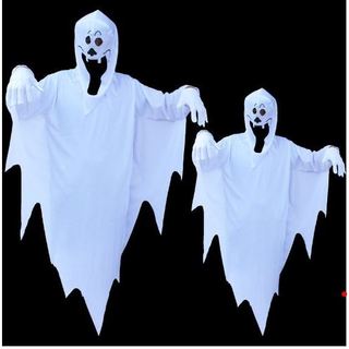 ✅👻💀halloween: trang phục con ma trắng + mặt nạ người lớn - trẻ em. hóa trang con ma cho bé và người trường thành