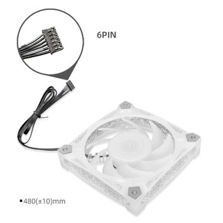 Quạt tản nhiệt fan case 12cm lỗi led - mã giao ngẫu nhiên