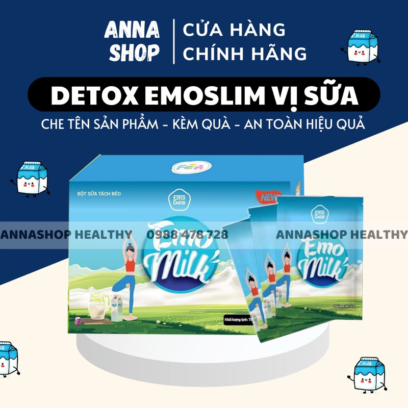 Sữa Tách Béo Emo Milk/ giam can an toan hieu qua