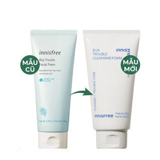 Sữa Rửa Mặt Innisfree Bija Trouble Facial Foam 150g Hỗ Trợ Làm Sạch Sâu Và Kiểm Soát Dầu