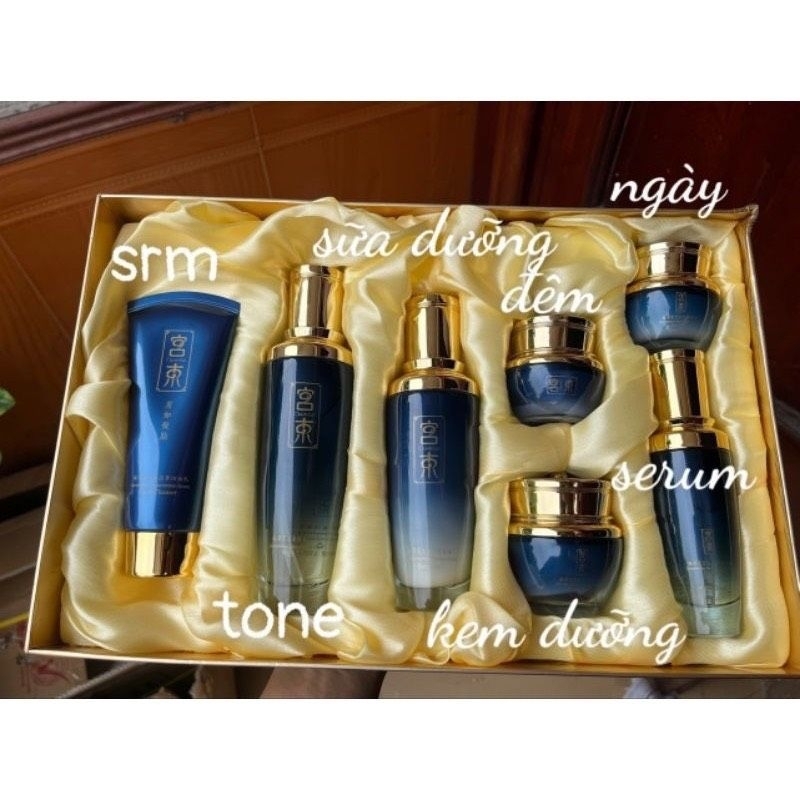 Bộ CAHNSAI Xanh Vip  Cao Cấp 7in1 DƯỠNG TRẮNG - LÃO HÓA