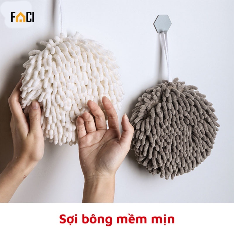 - Khăn lau tay nhà bếp san hô siêu thấm nước tiện dụng