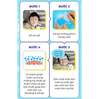 Miếng Dán Hạ Sốt Trẻ Em KoolFever Nhật Bản