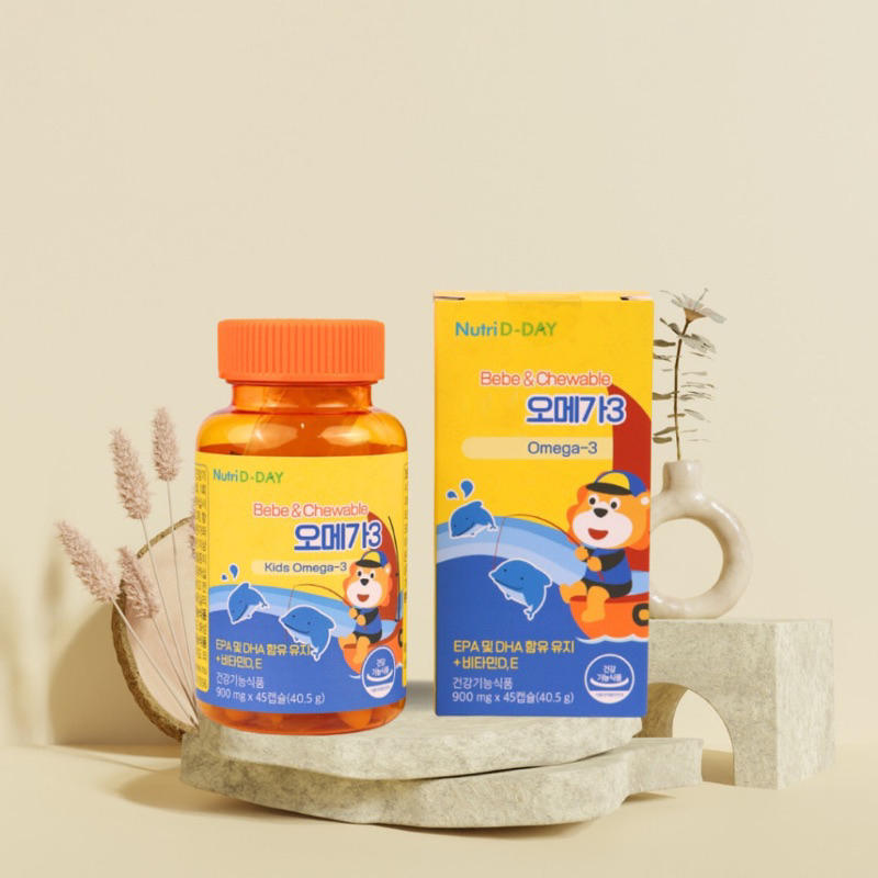 Viên Uống Bổ Sung Omega 3 Cho Bé Nutri D-DAY
