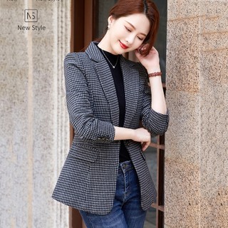 Áo blazer nữ 2 lớp áo vest nữ blazer hàn quốc dài tay