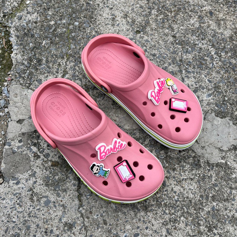 Dép Crocs Chính Hãng Cao Cấp, hàng siêu bền, kháng khuẩn chống bị hôi chân, màu hồng.