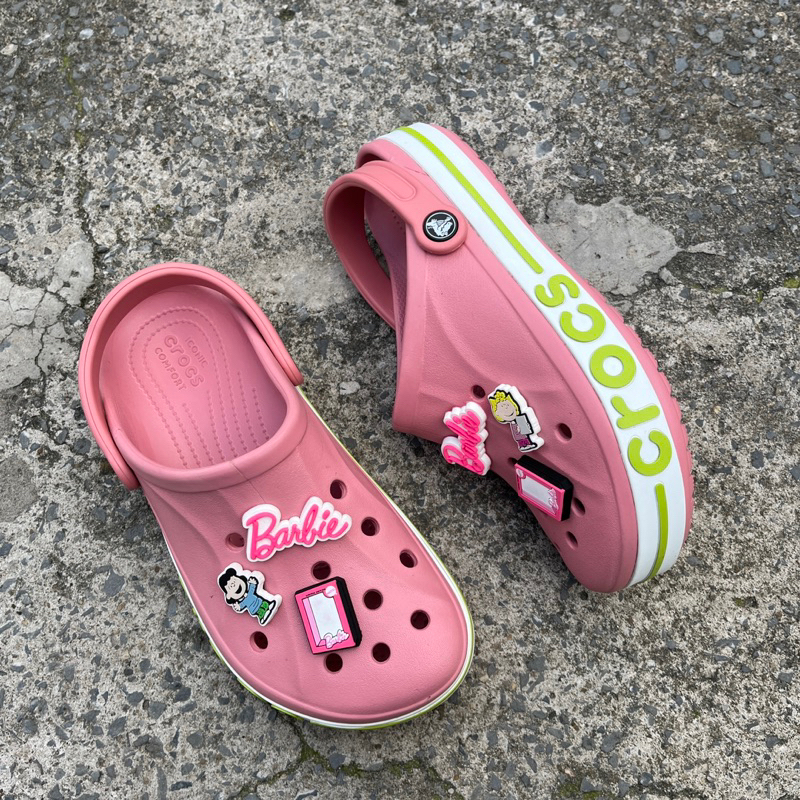 Dép Crocs Chính Hãng Cao Cấp, hàng siêu bền, kháng khuẩn chống bị hôi chân, màu hồng.