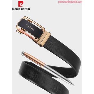 Thắt lưng nam Pierre Cardin chính hãng dây da bò thật khóa tự động PCJ1040