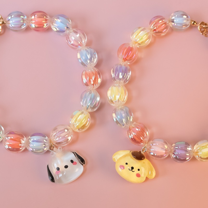 Vòng cổ trân châu pastel dành cho chó mèo