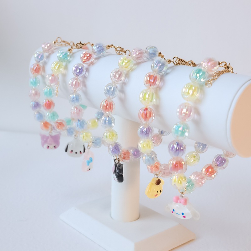 Vòng cổ trân châu pastel dành cho chó mèo
