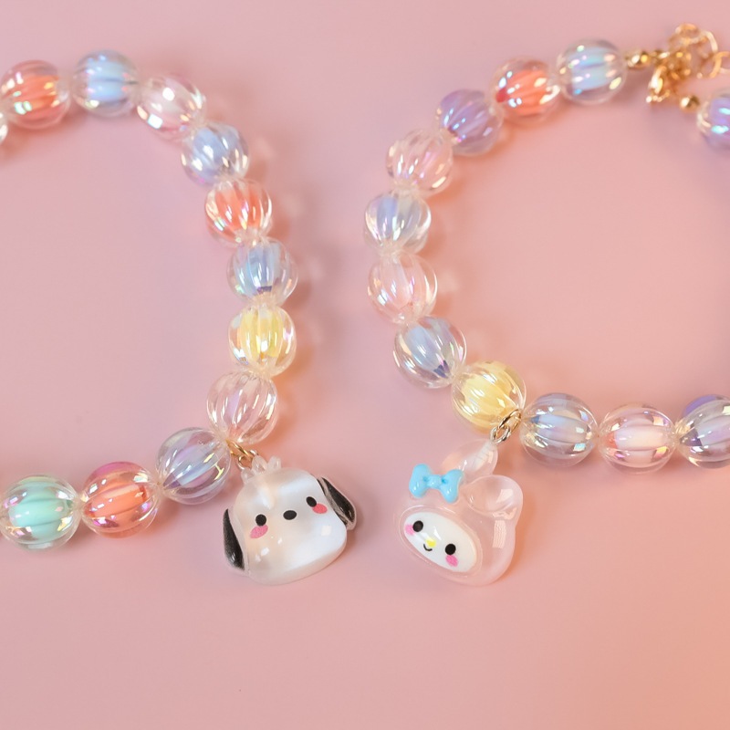 Vòng cổ trân châu pastel dành cho chó mèo