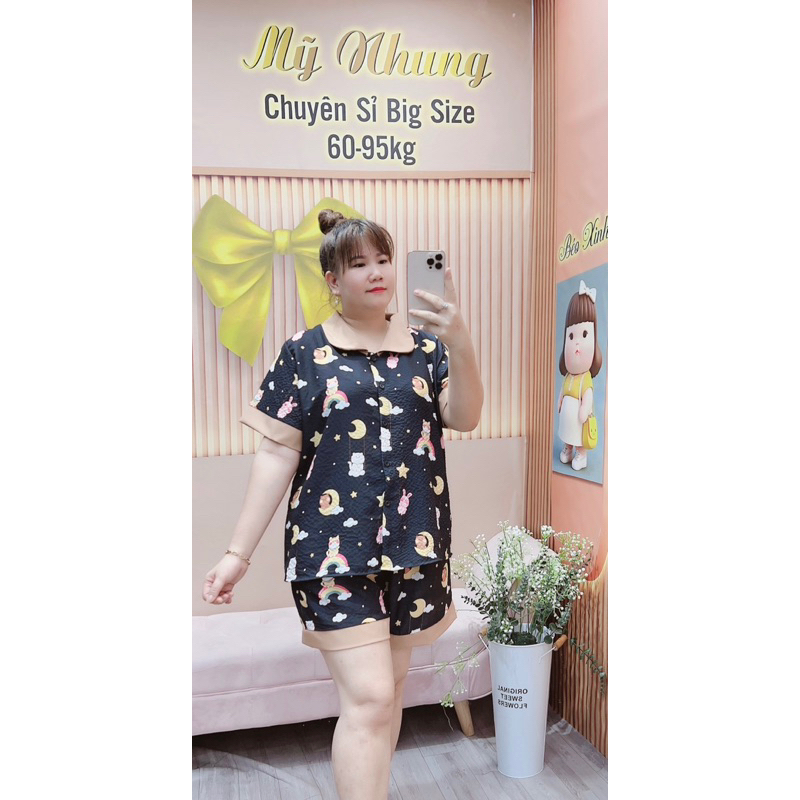 BỘ ĐÙI PIRAMA XINH XẮN BIGSIZE 65-95kg