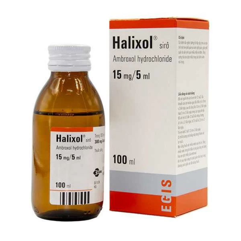 Halixol 15mg/5ml lọ 100ml nhập khẩu hungary